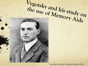 Vygotsky - Dallas Area Network for Teaching and Education