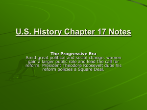 US History Chapter 17 Notes