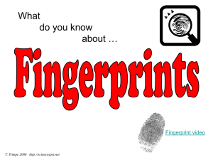 Fingerprint Principles