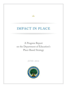 Place-Based Report
