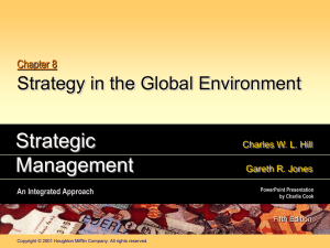 Strategic Management 5e. (Hill & Jones)