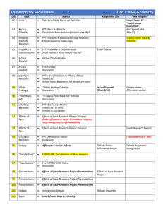 Race & Ethnicity - Hackettstown School District