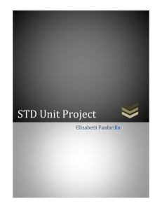 STD Unit Project - Beth Fanfarillo