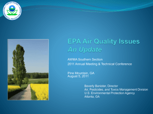 EPA Region 4 Update