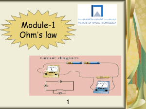 Ohm-law - Electricalcourses