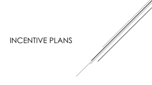 Incentive Plans