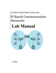 IPBCN-LabGuide-2012 - London South Bank University
