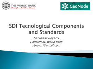 SDI 2 Technological Components and Standards ( Bayarri )