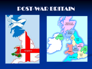 post-war britain