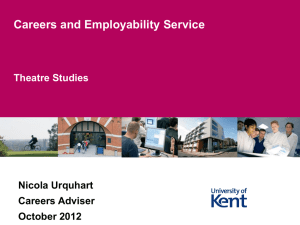 Introduction to the Careers and Employability