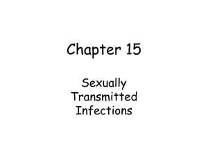 Chapter 15 ss Sexually Transmitted Diseases and Infections
