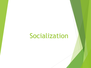 Socialization - WordPress.com