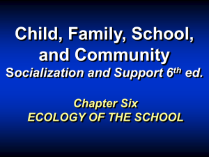 Child, Family, School, Community Socialization and Support 5th ed.