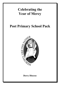 Year of Mercy Pack for Post Primary (prepared by Derry Diocese)
