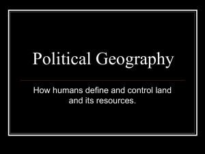 Political Geography - Davis School District