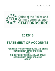 Statement of Accounts 2012/13