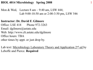 Intro to Microbiology