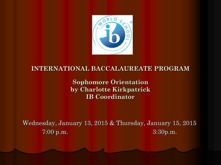 IB Diploma Students