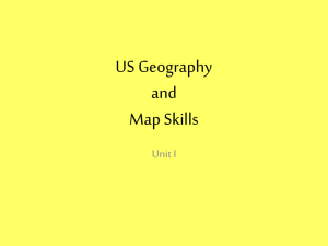 US Geography and Map Skills