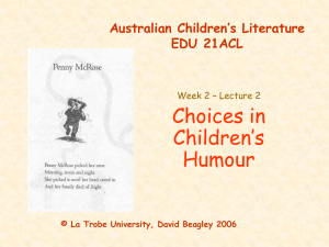Australian Children's Literature EDU 21ACL