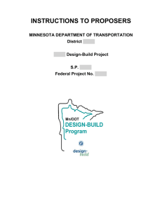 2 procurement schedule - Minnesota Department of Transportation