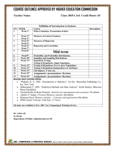 complete course outline