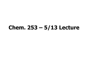 5/13/15 Lecture notes