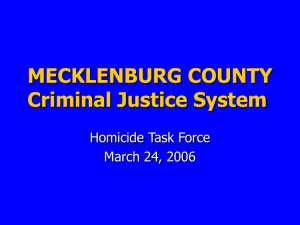 Criminal Justice System - Charlotte