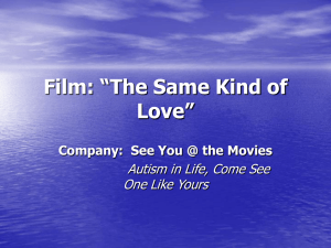 Film: “The Same Kind of Love”