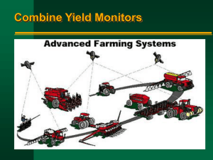 Yield Monitors