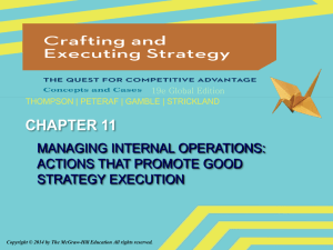 Crafting & Executing Strategy 19e
