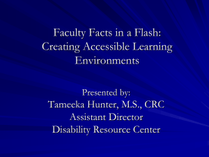 Faculty Facts in Flash 3-8-11