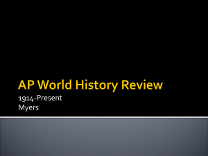 AP World History Review