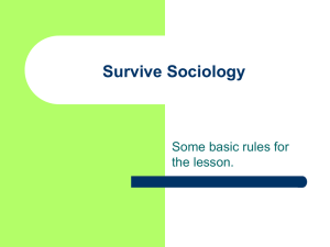 Survive Sociology