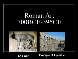 Roman Art 700BCE-395CE