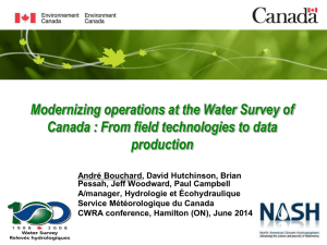 Modernizing operations at the Water Survey of