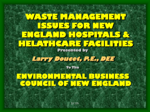 waste management & environmental compliance programs & services