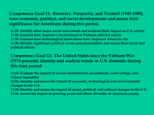 Competency Goal 11: Recovery, Prosperity, and Turmoil (1945