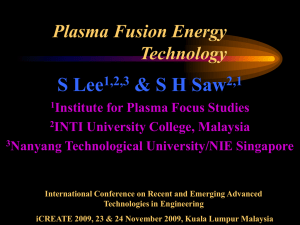 Plasma Physics-Several Perspectives