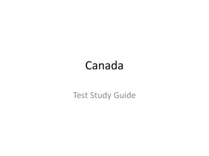 canada study guide