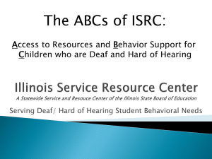 ABCsOf-ISRC - Illinois Service Resource Center