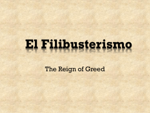 El Filibusterismo