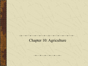 Chapter 10 Rubenstein Food Supply