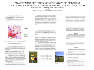 impact of deer herbivory on forest vegetation