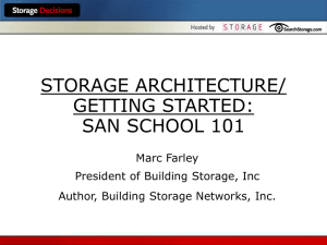 Storage Networking Technology Overview