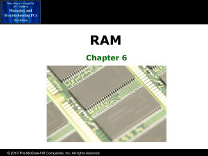 Chapter 6: RAM