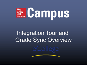 McGraw Hill Campus Integration Tour