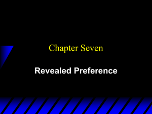 Chapter Seven - UCSB Economics