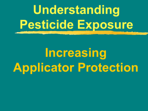Understanding Pesticide Exposure and PPE