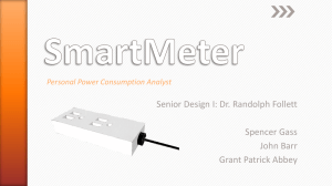SmartMeter - Senior Design